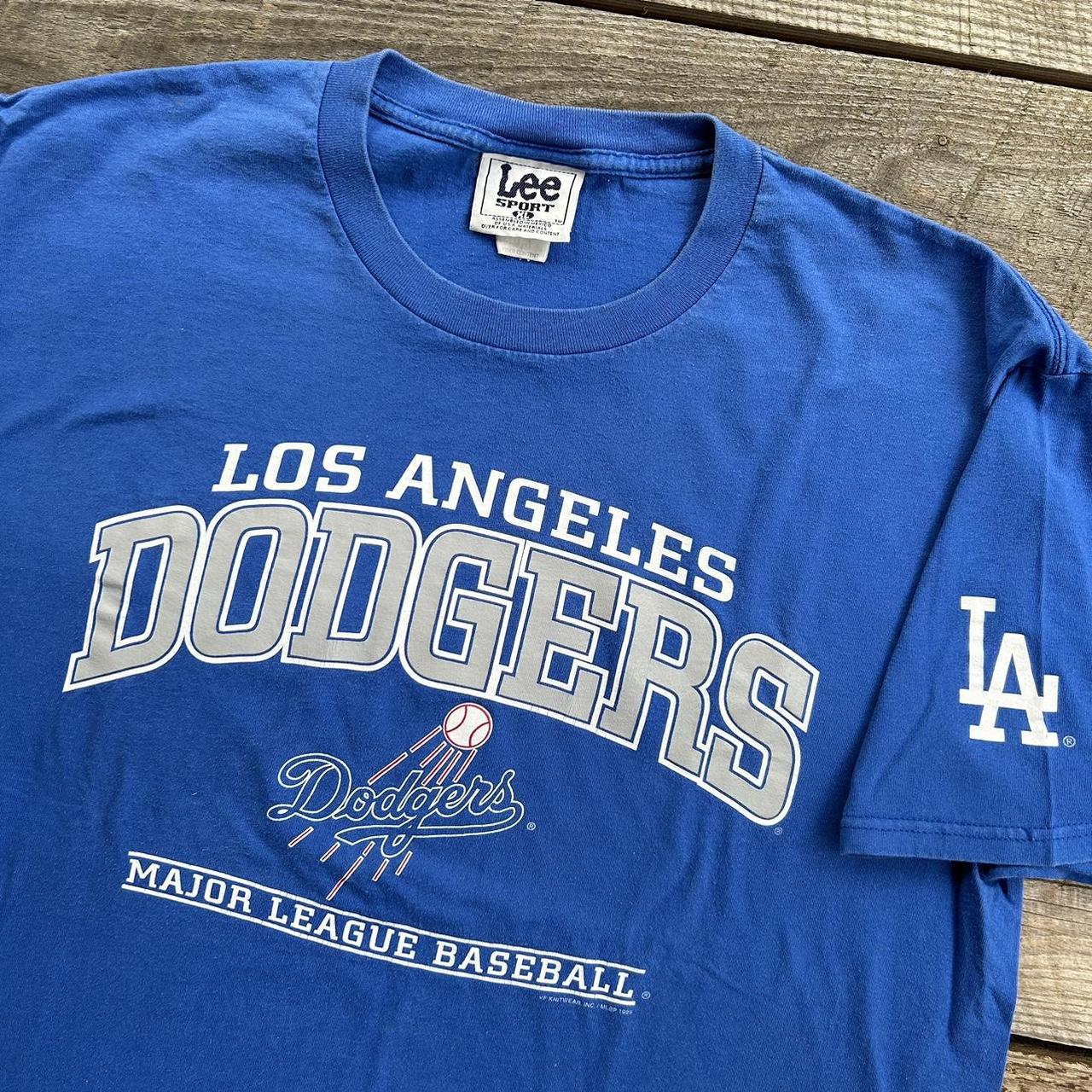 Vintage '99 LOS ANGELES DODGERS MLB Lee Sport T-Shirt YXL