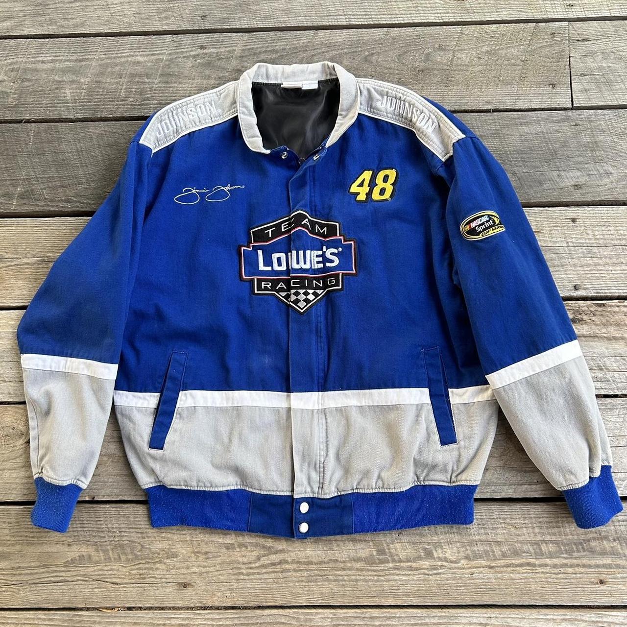 Nascar Men s Jacket Blue Multi XL