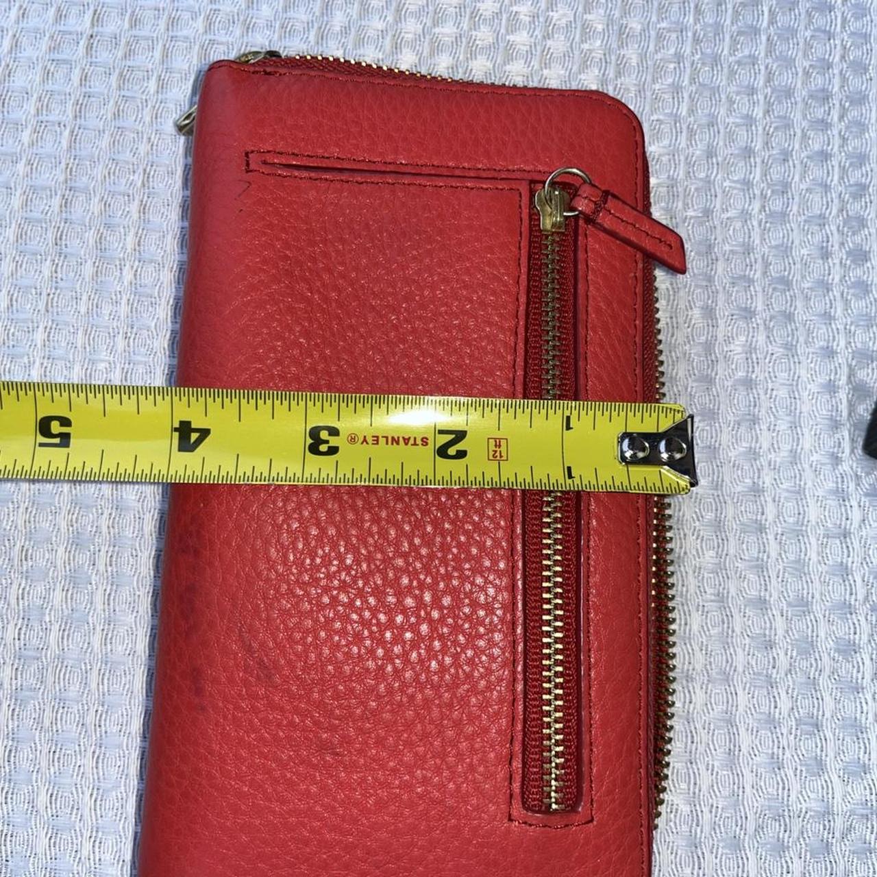 Fossil Women's Wallets - Red – Fossil Red leather… - image 5