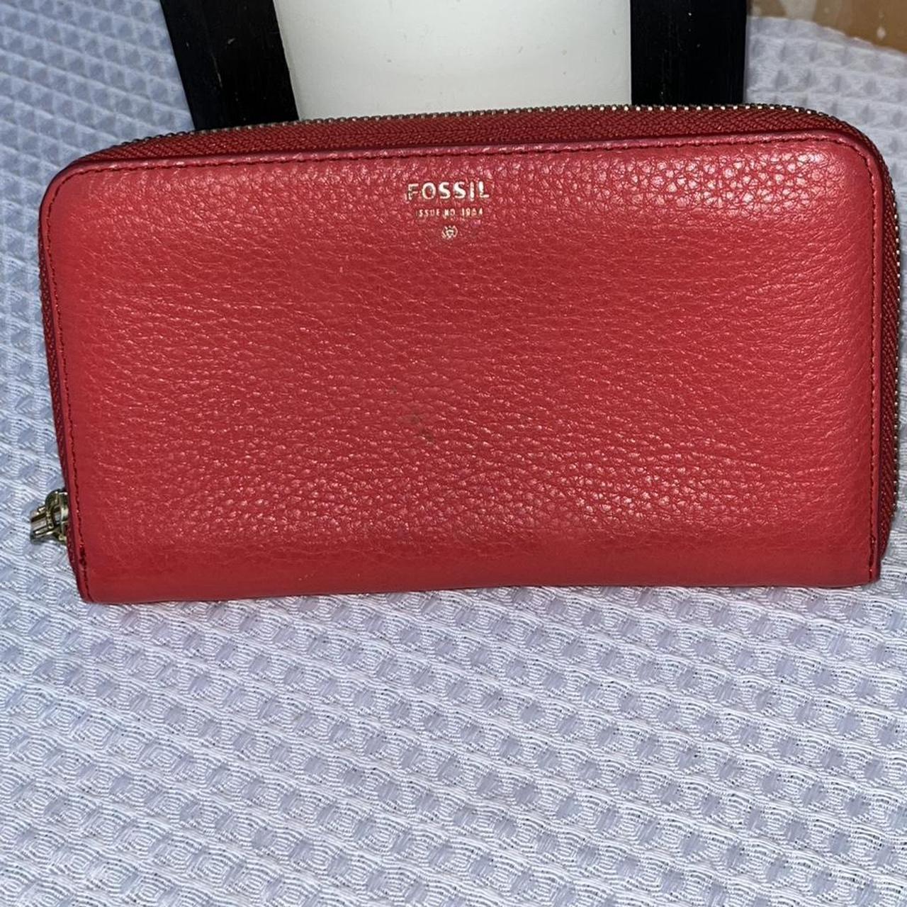 Fossil Women's Wallets - Red – Fossil Red leather… - image 2