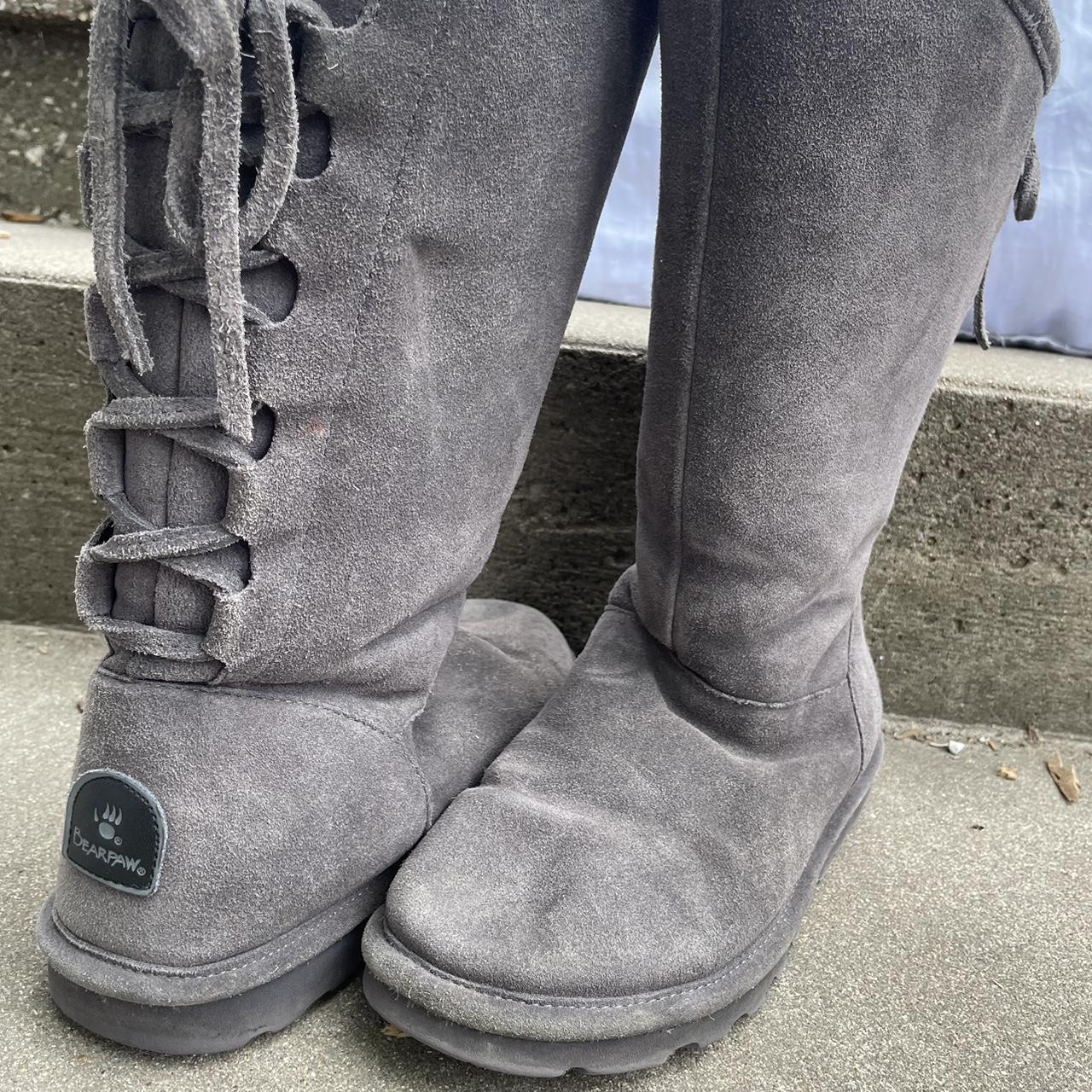 Gray bearpaw hot sale boots sale