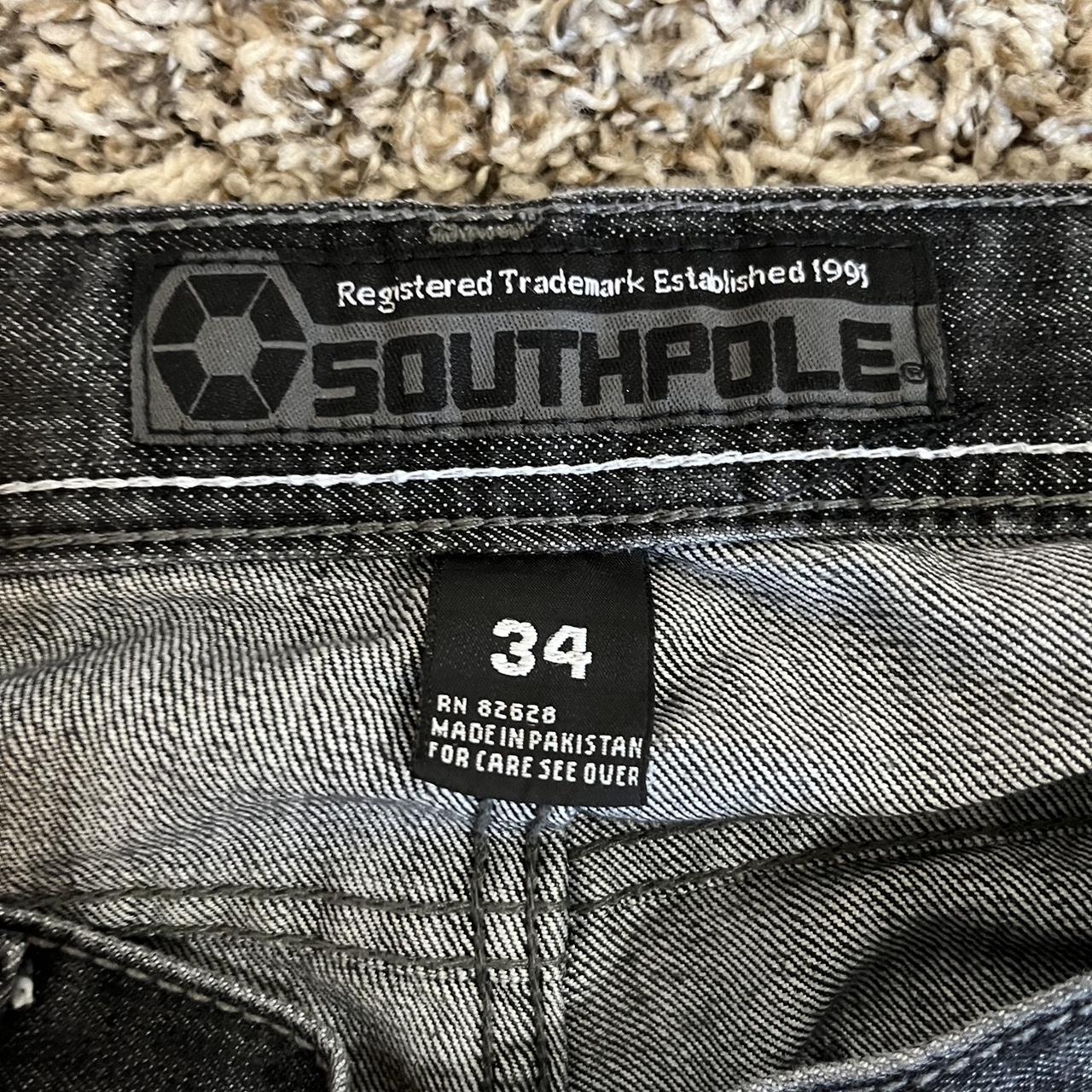 Black Southpoles No damage 34x30 #southpole #jeans... - Depop