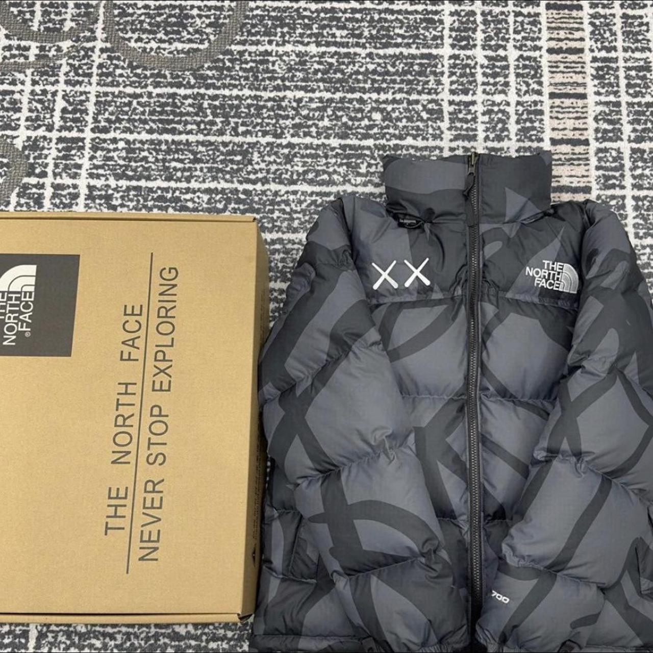 1996 Nuptse Kaws x Northface puffer women’s medium... - Depop