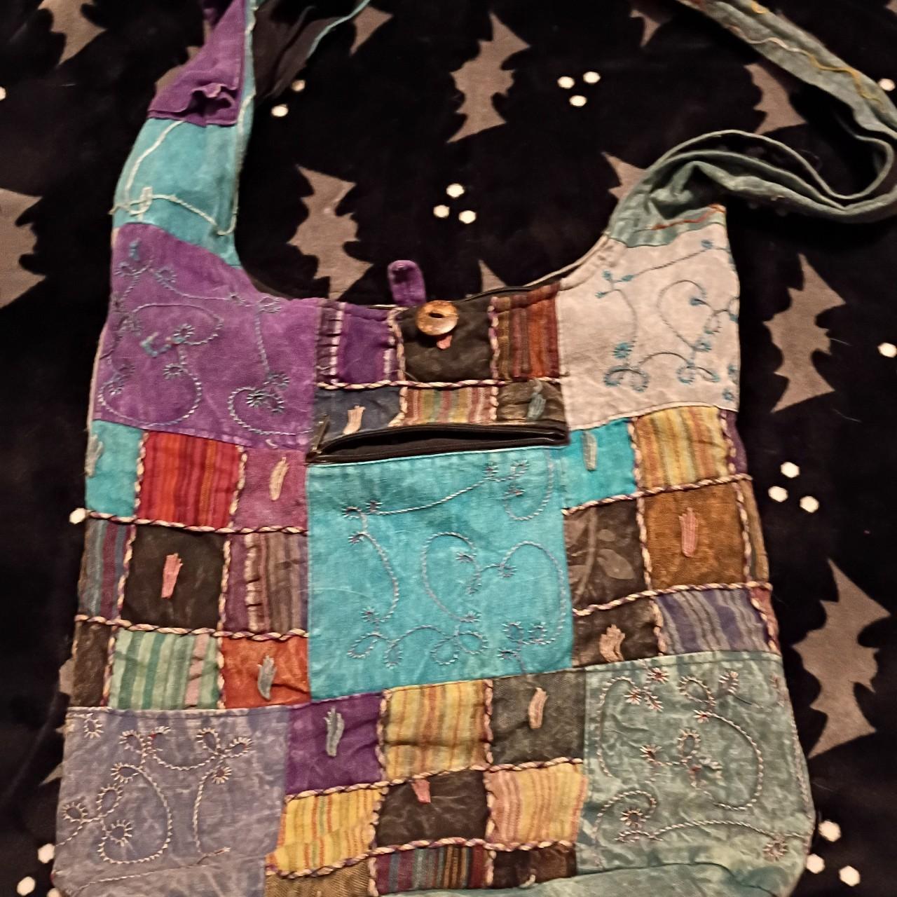 Women's Bag - Multi – Multi-coloured patchwork sh… - image 1