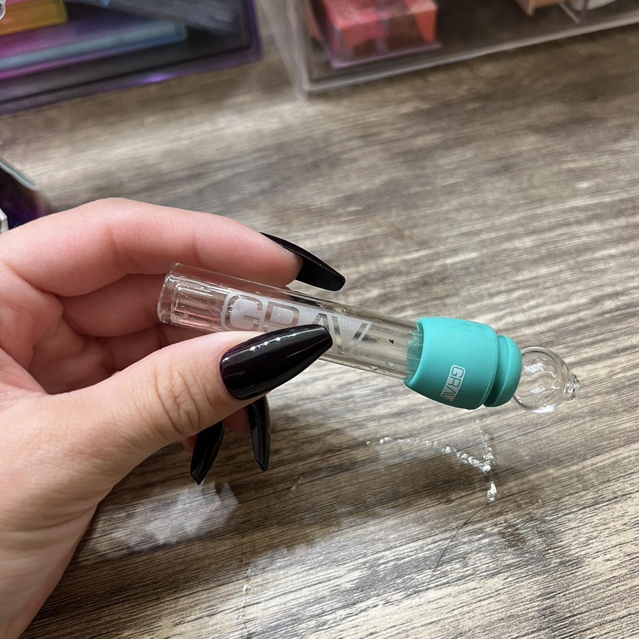 Small glass blunt by GRAV labs, used a few times but... Depop