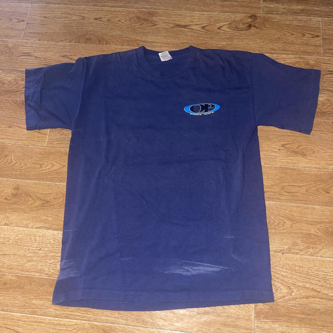 90’s Ocean pacific First Wave Tee Has 2 noticeable... - Depop