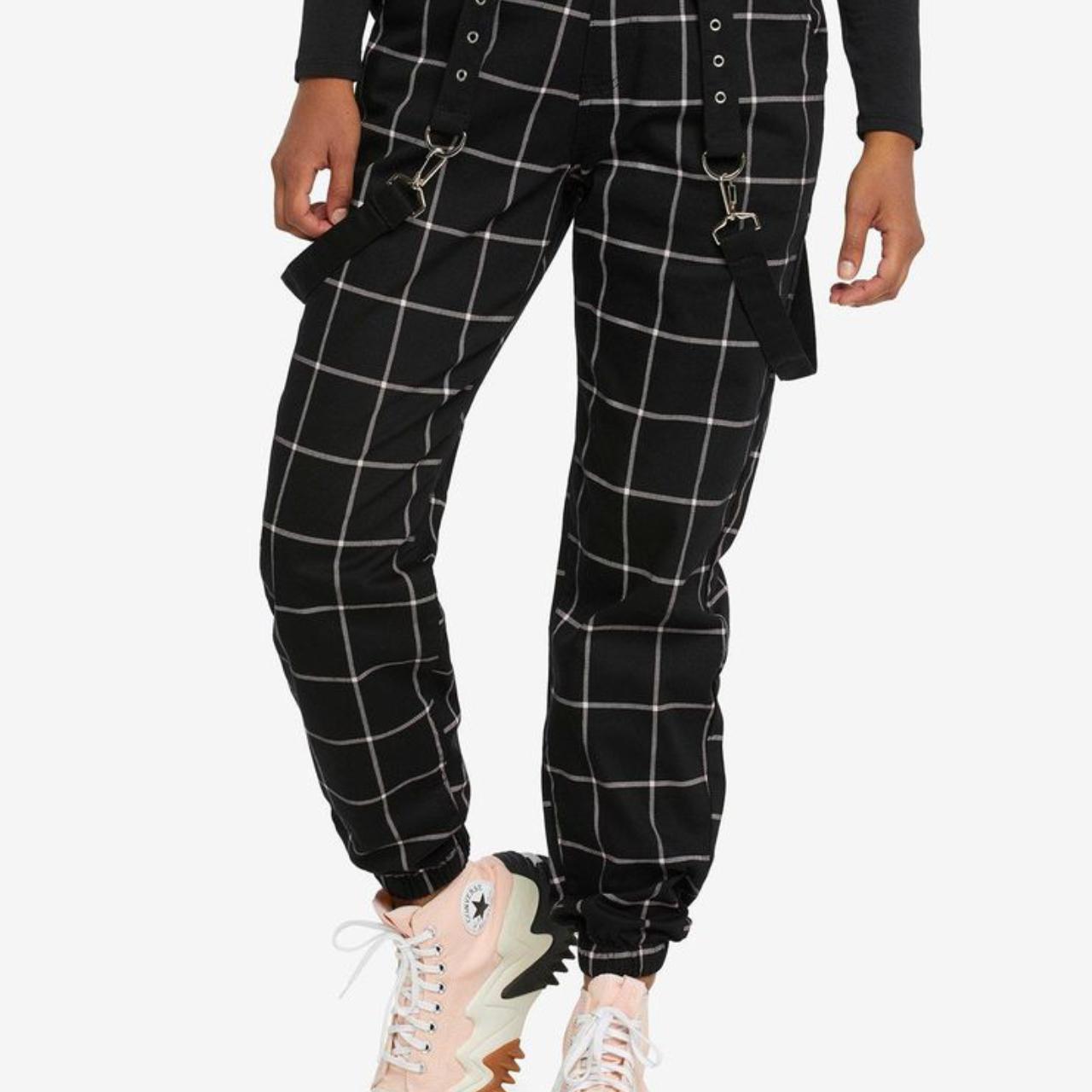 Hot Topic Plaid Cargo Pants for Women