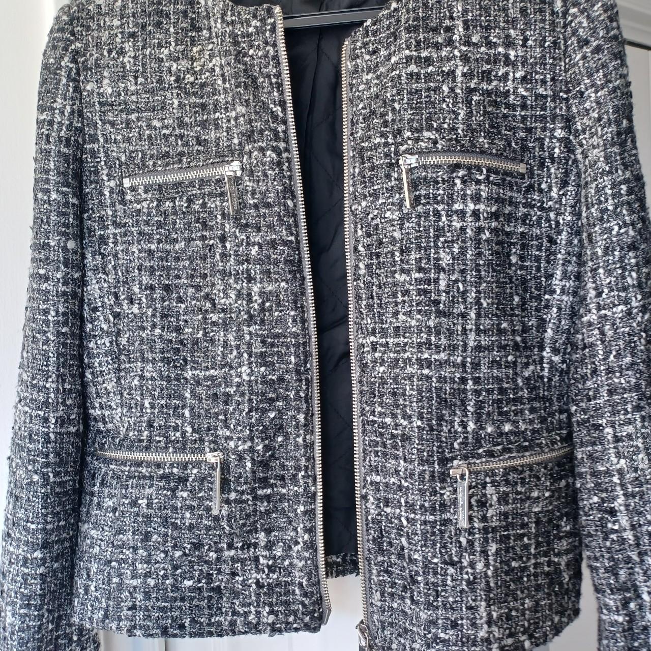 Michael kors tweed jacket best sale