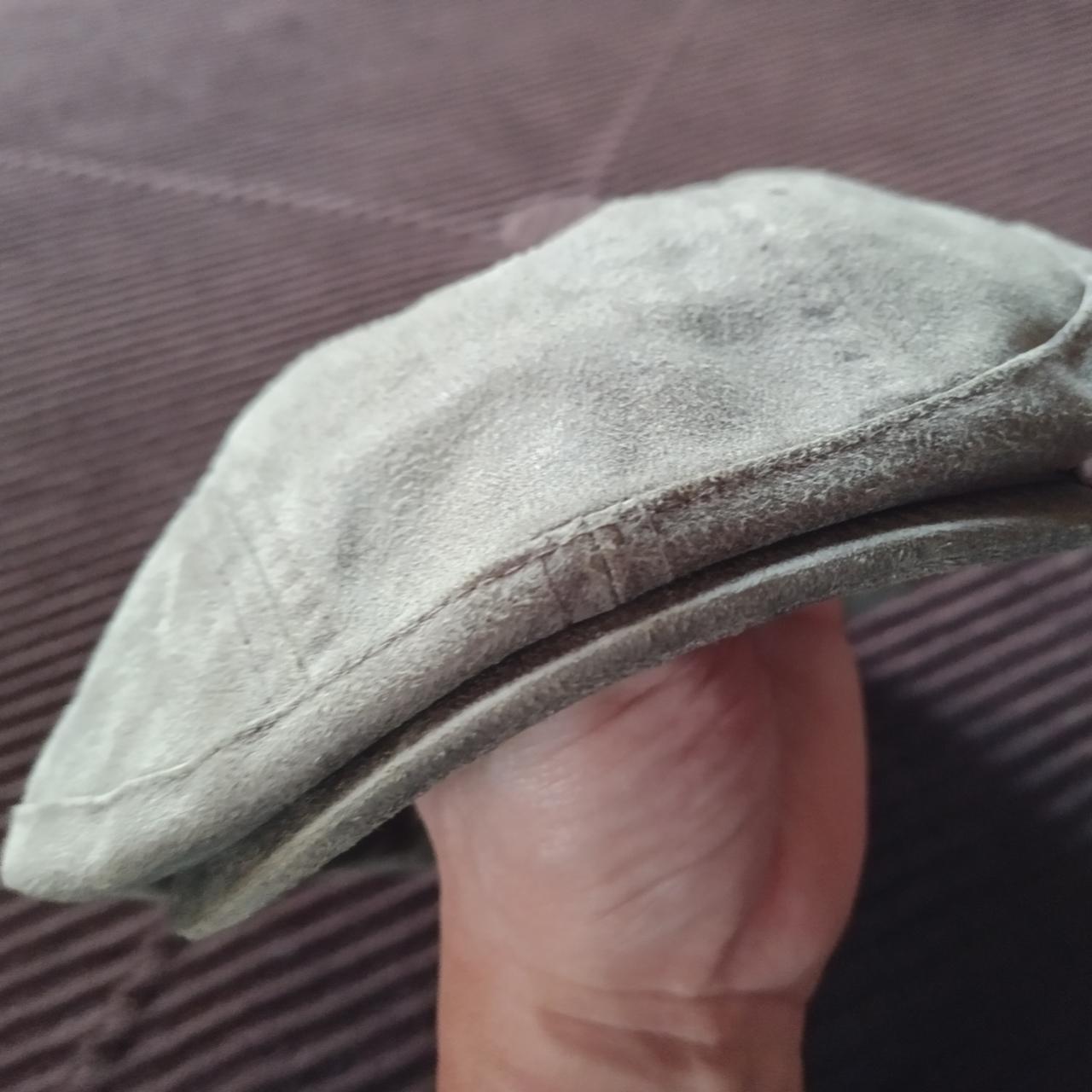 Green Newsboy Hat by Grace Small/Medium Fit 70... Depop