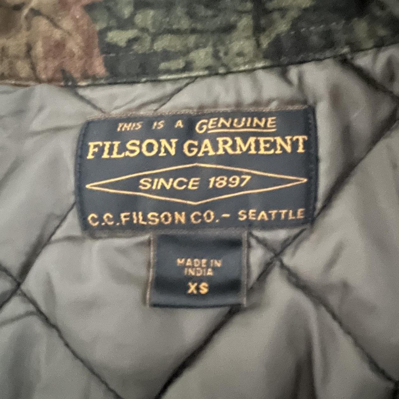 Filson men’s camo outer jacket. Real high quality... - Depop