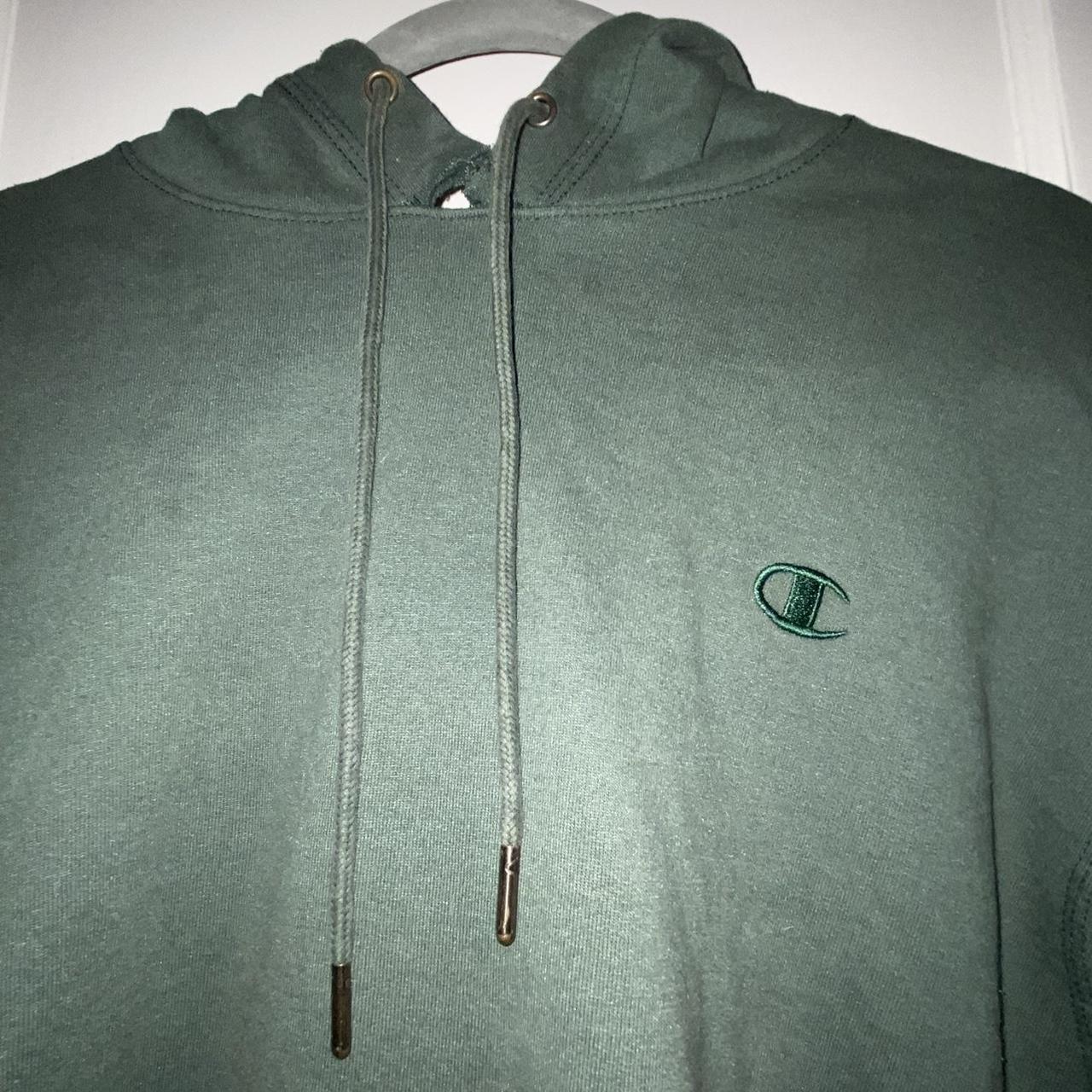 green champion hoodie ₓ˚. ୭ ˚ ˚.˚ ˚ ୧ .˚ₓ slight... - Depop