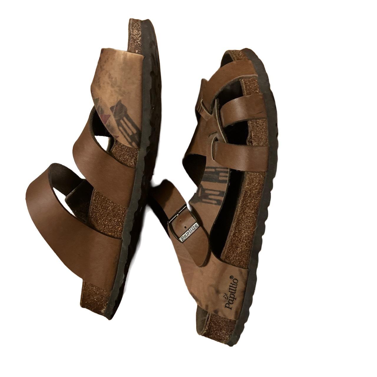 Unisex Papillio by Birkenstock 'Pisa' Brown Depop