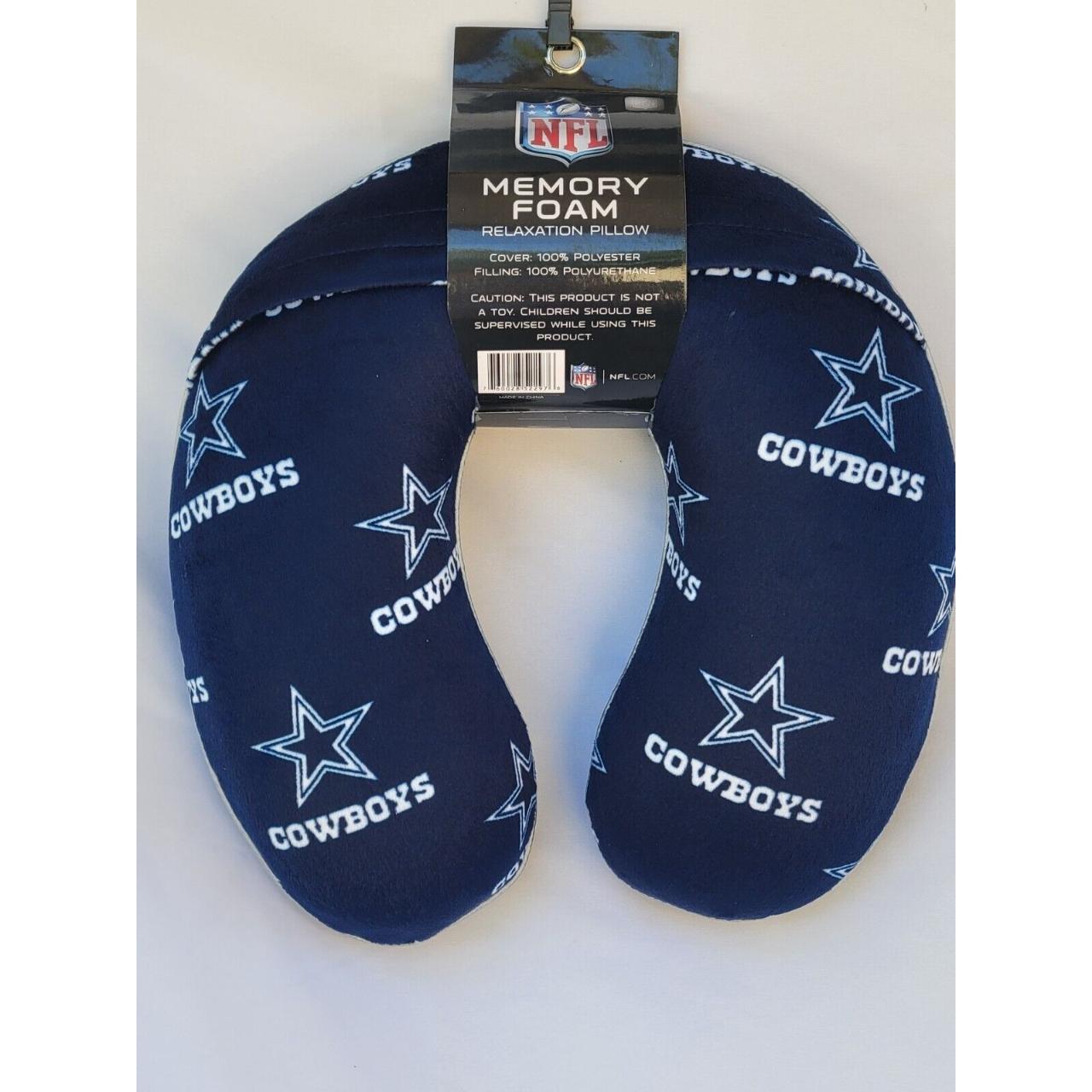 Dallas Cowboys Travel Head Neck Relaxation Pillow. Depop