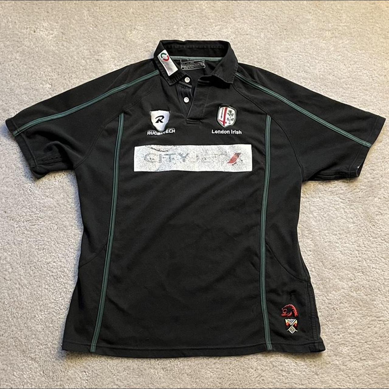 Vintage 2007 London Irish Rugby jersey Tagged XXL... Depop
