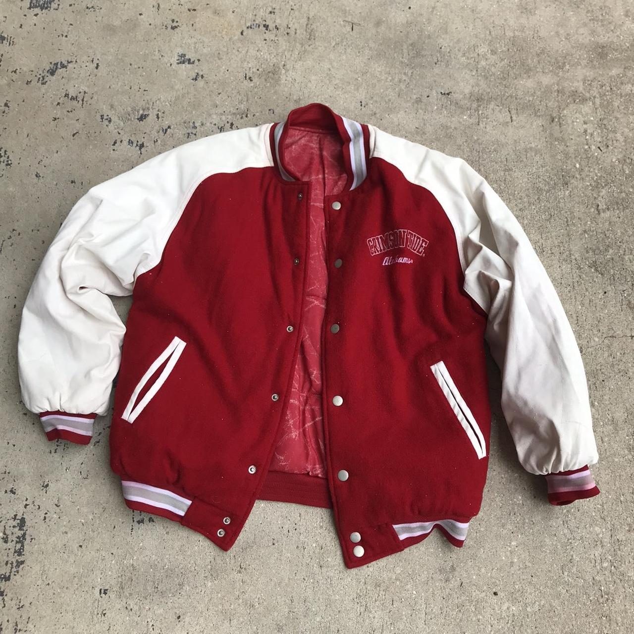 Vintage 90’s Alabama Varsity Jacket #Alabama... - Depop