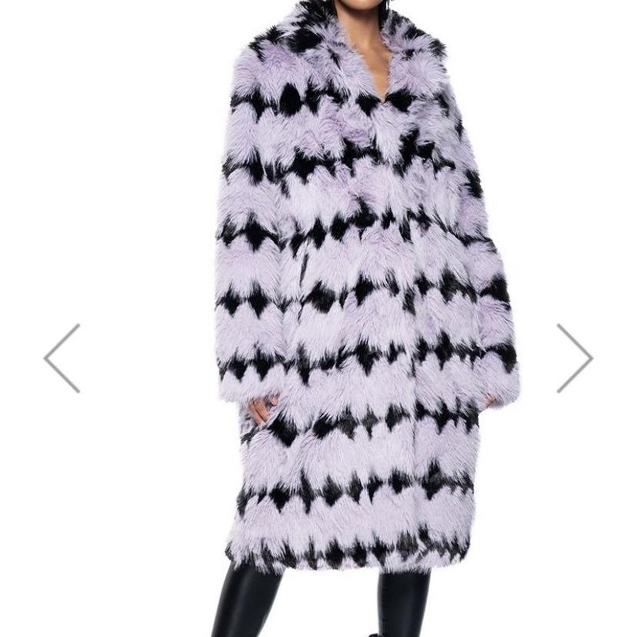 Akira faux fur outlet coat