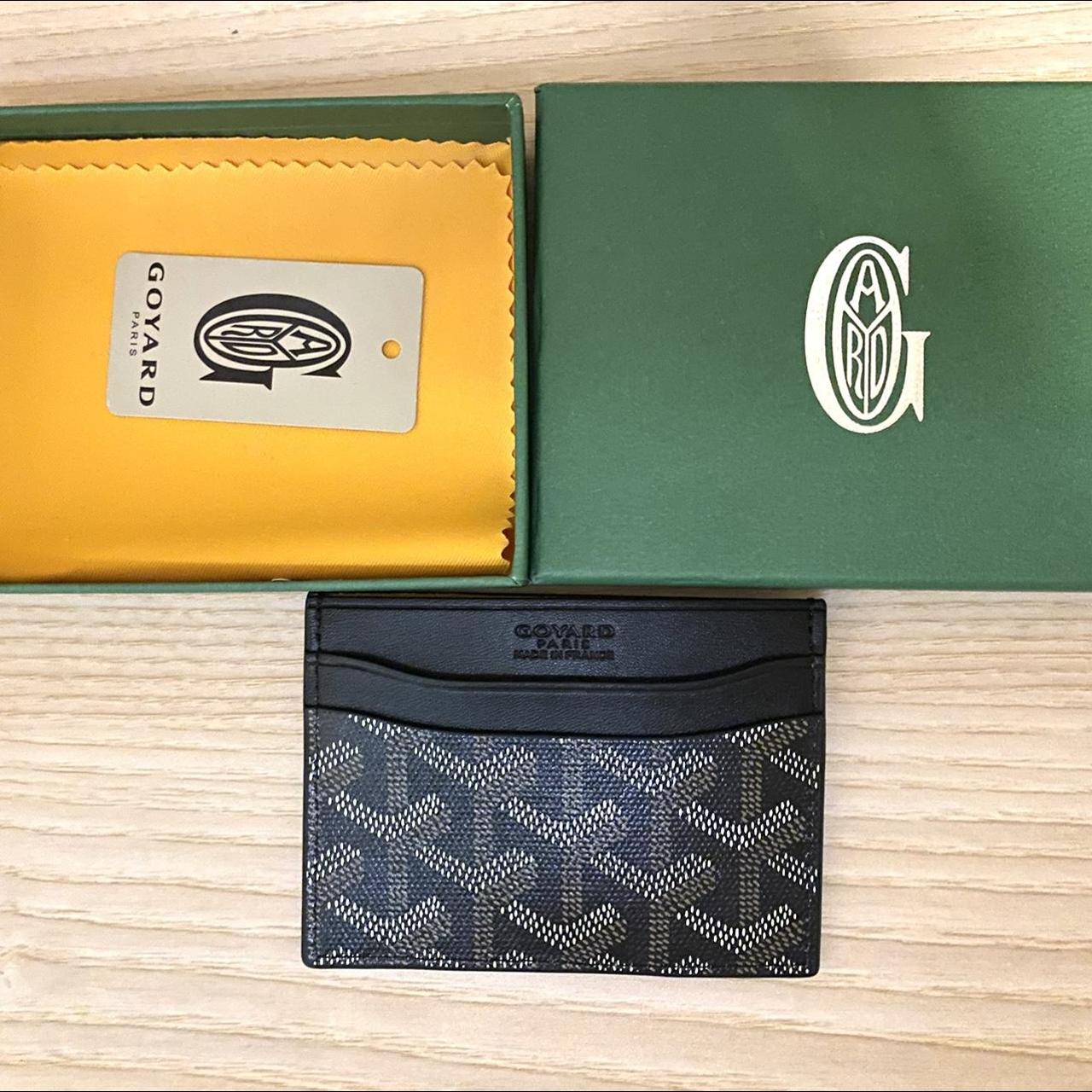 Goyard card holder black (fake) Brand new RRP... Depop