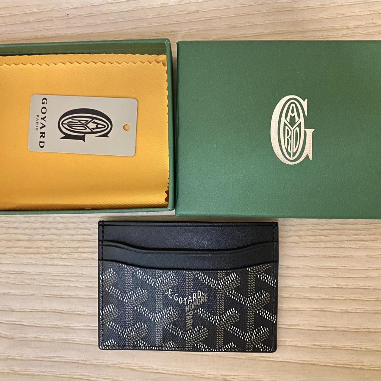 Goyard card holder black (fake) Brand new RRP... Depop