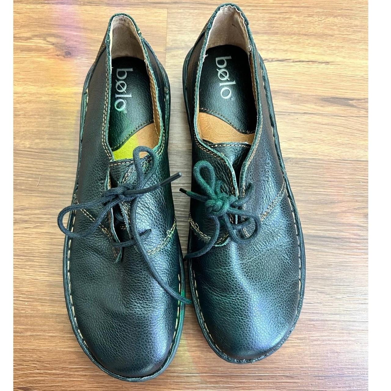 Bolo men s leather lace up shoe. Size 10. Excellent. Depop