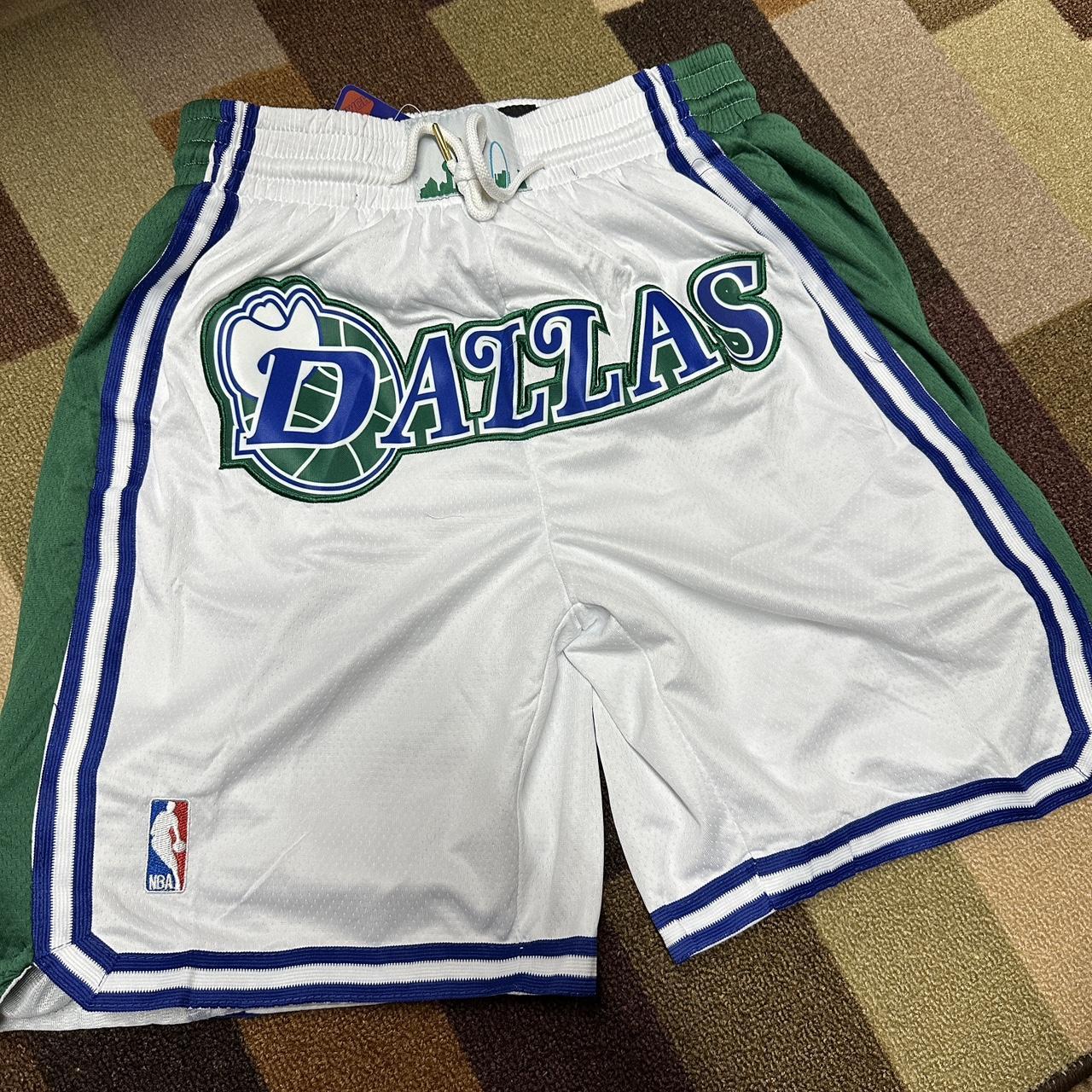 Dallas Mavericks basketball retro shorts... - Depop