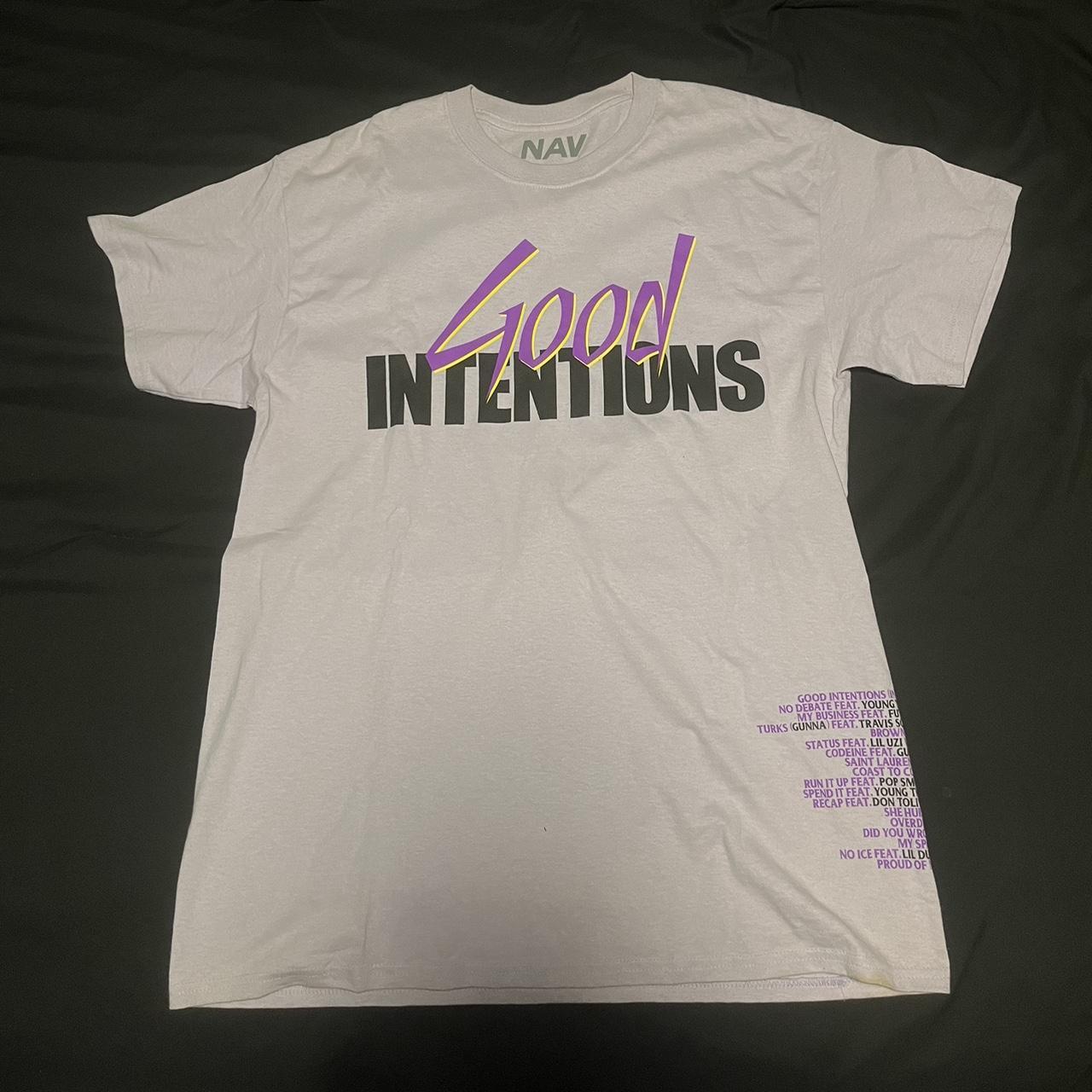 Good Intentions Vlone Shirt Authentic AUTHENTIC Good Intentions