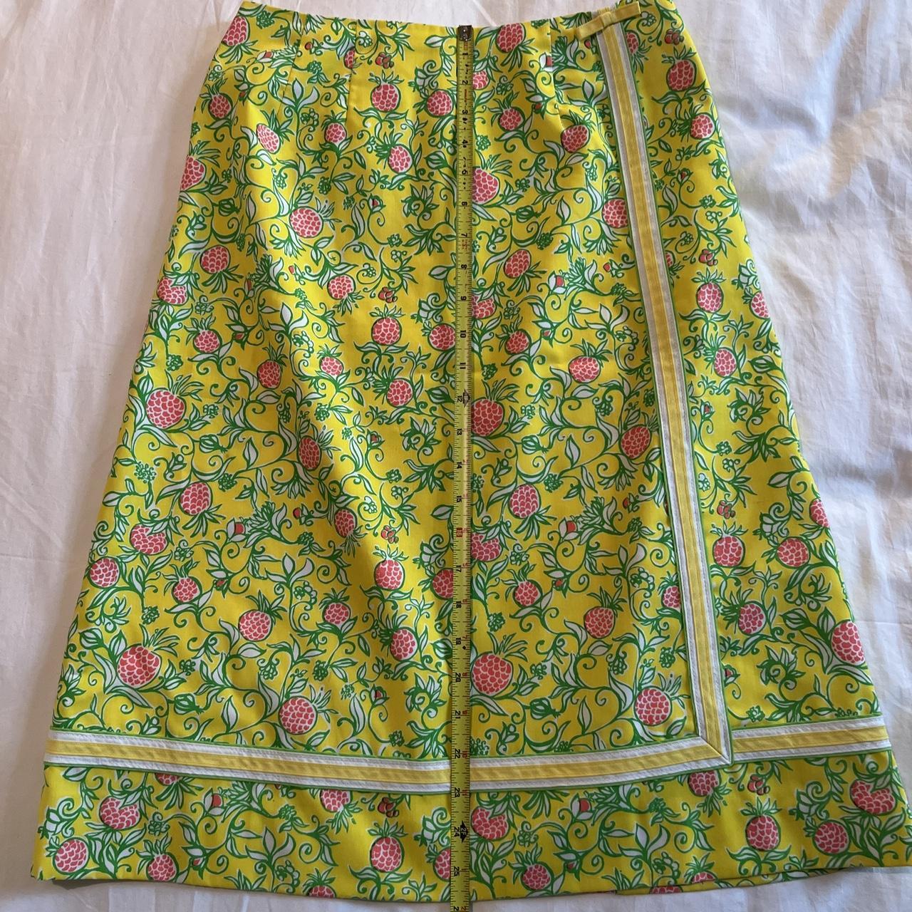 Lilly Pulitzer 1960s Vintage Skirt - Size 6 -... - Depop