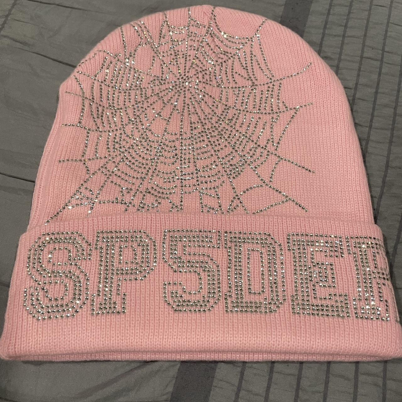 Pink Sp5der cheapest Worldwide Beanie