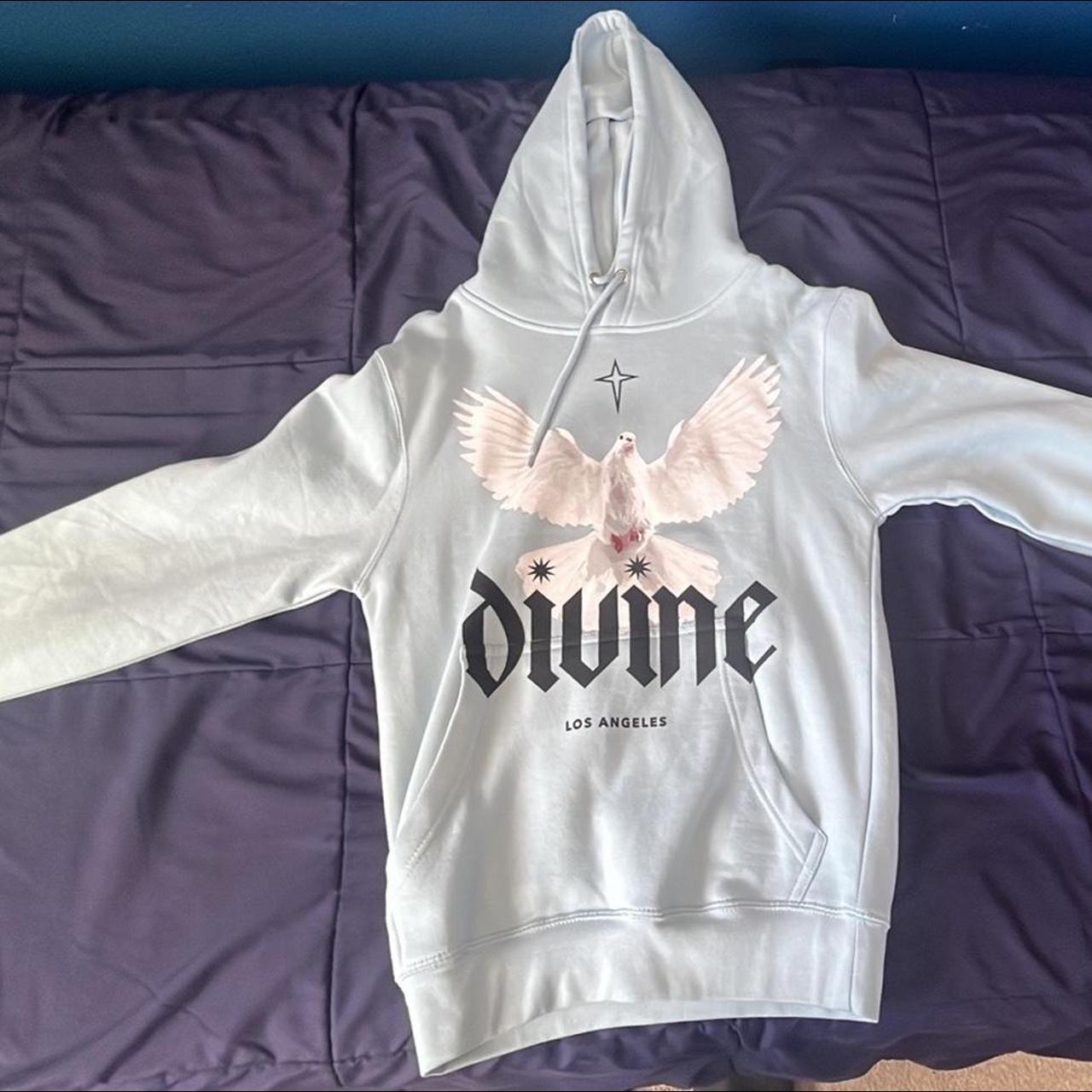 Divine LA Hoodie - Light Blue