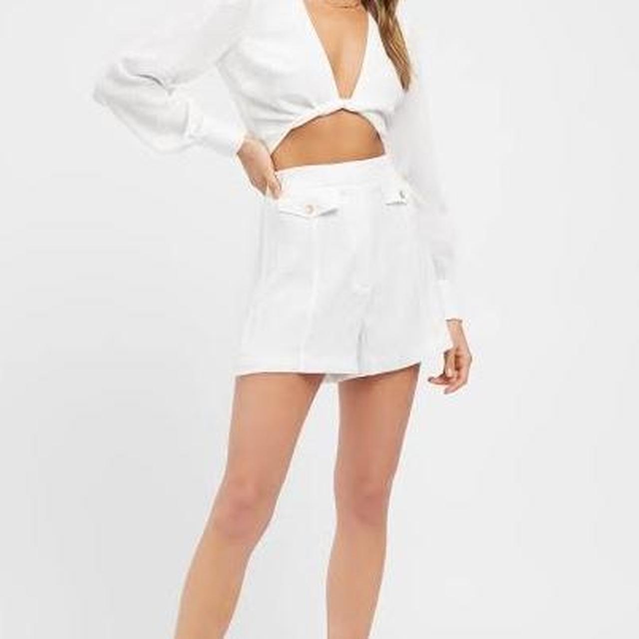 Kookai white shorts outlet