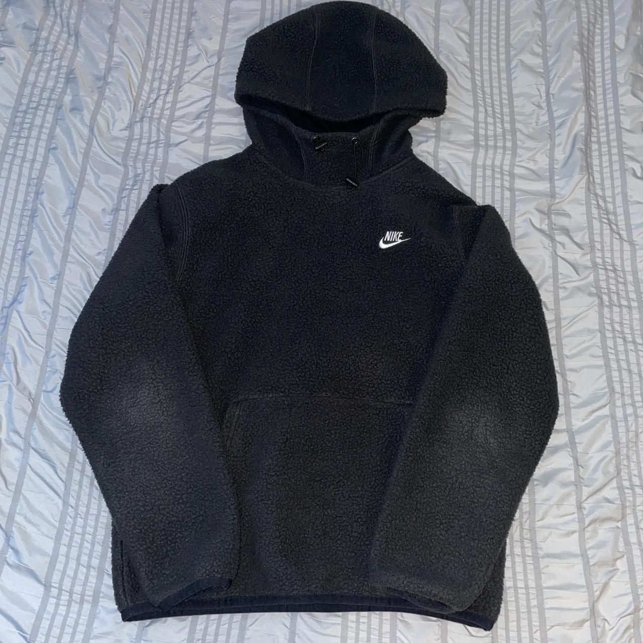mens nike sherpa fleece hoodie