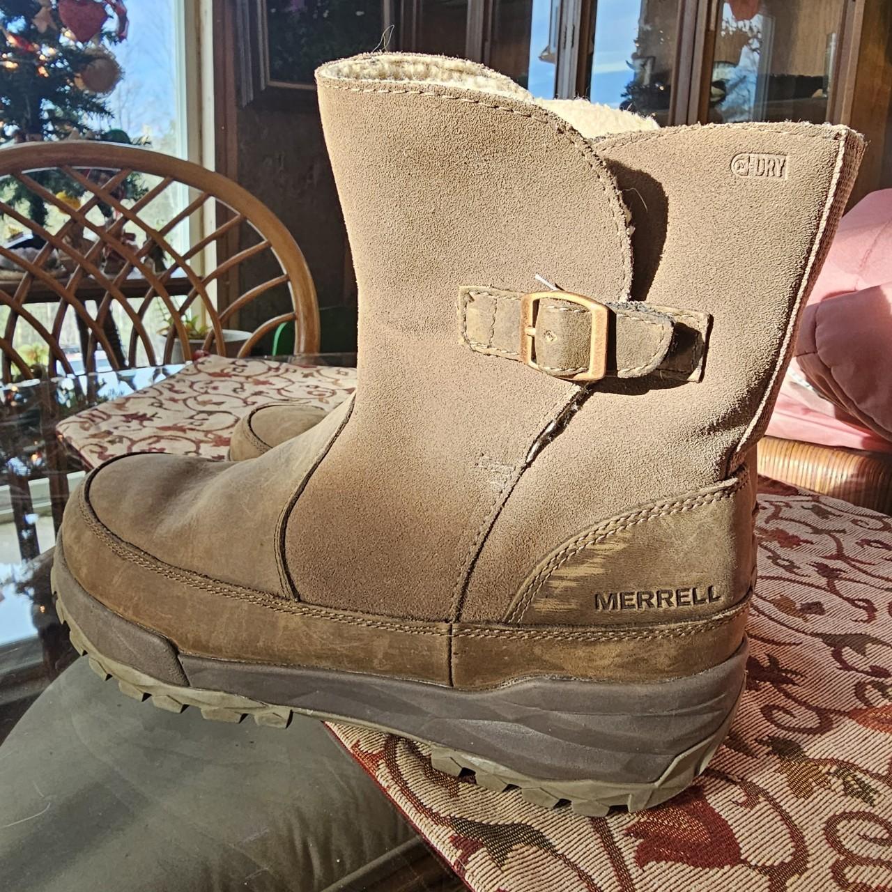 Merrell deals tan boots