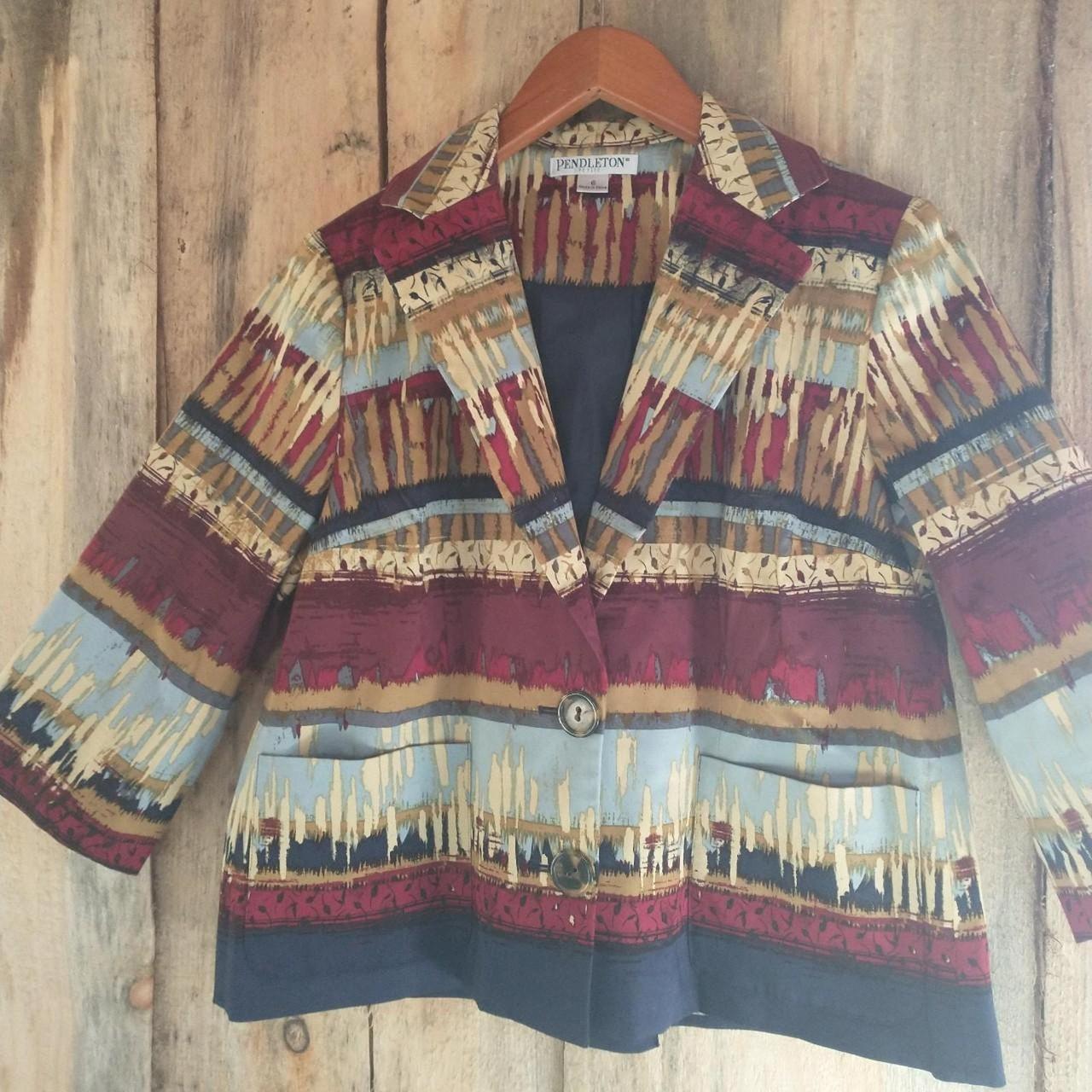 Pendleton Women's Blazer Jacket - Multi - 6 – Pen… - image 1