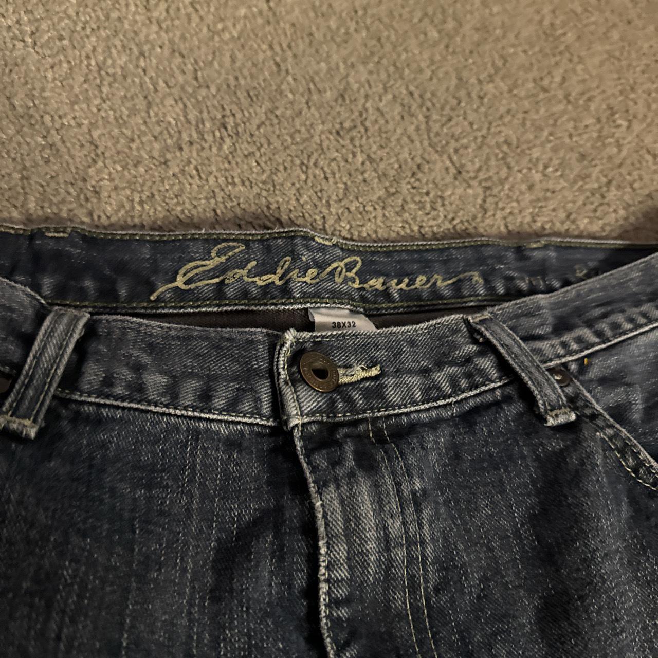 vintage baggy eddie bauer y2k jeans 10/10 condition... - Depop