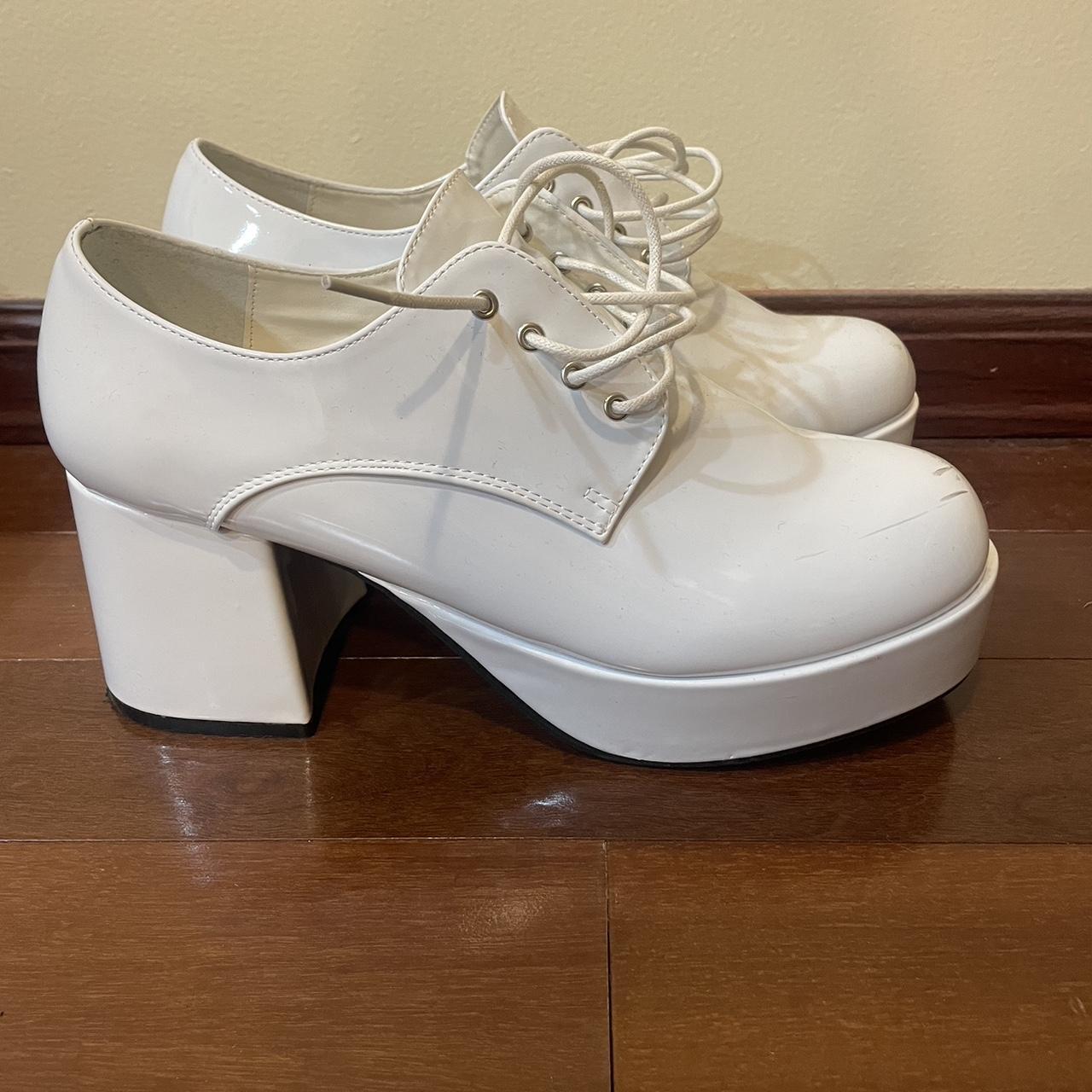 70s platform disco shoes