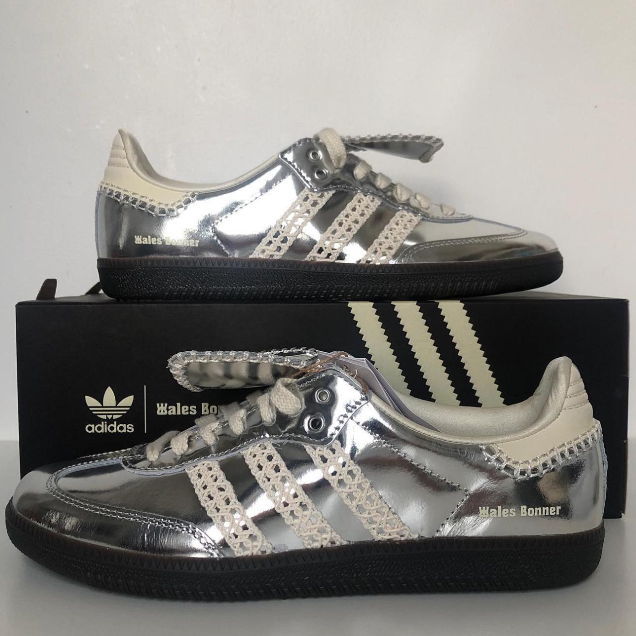 Adidas samba silver Wales bonner Sneaker Women Size... - Depop