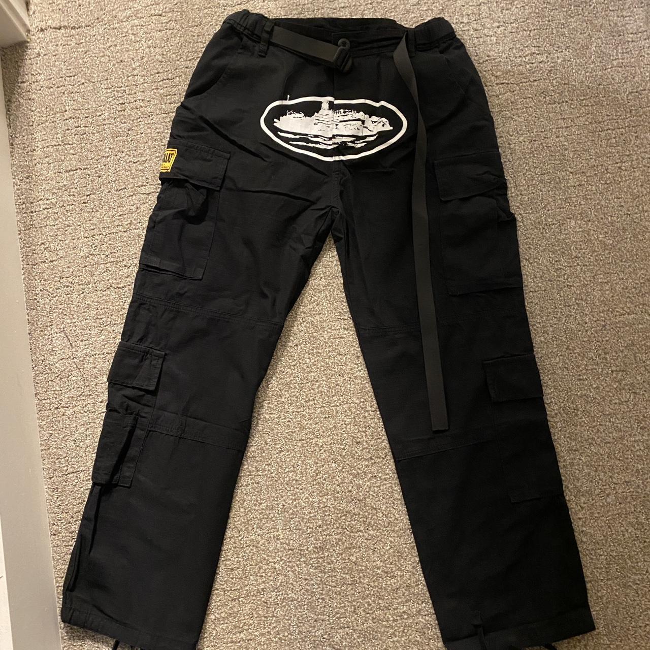 Corteiz cargo pants Size M - Depop