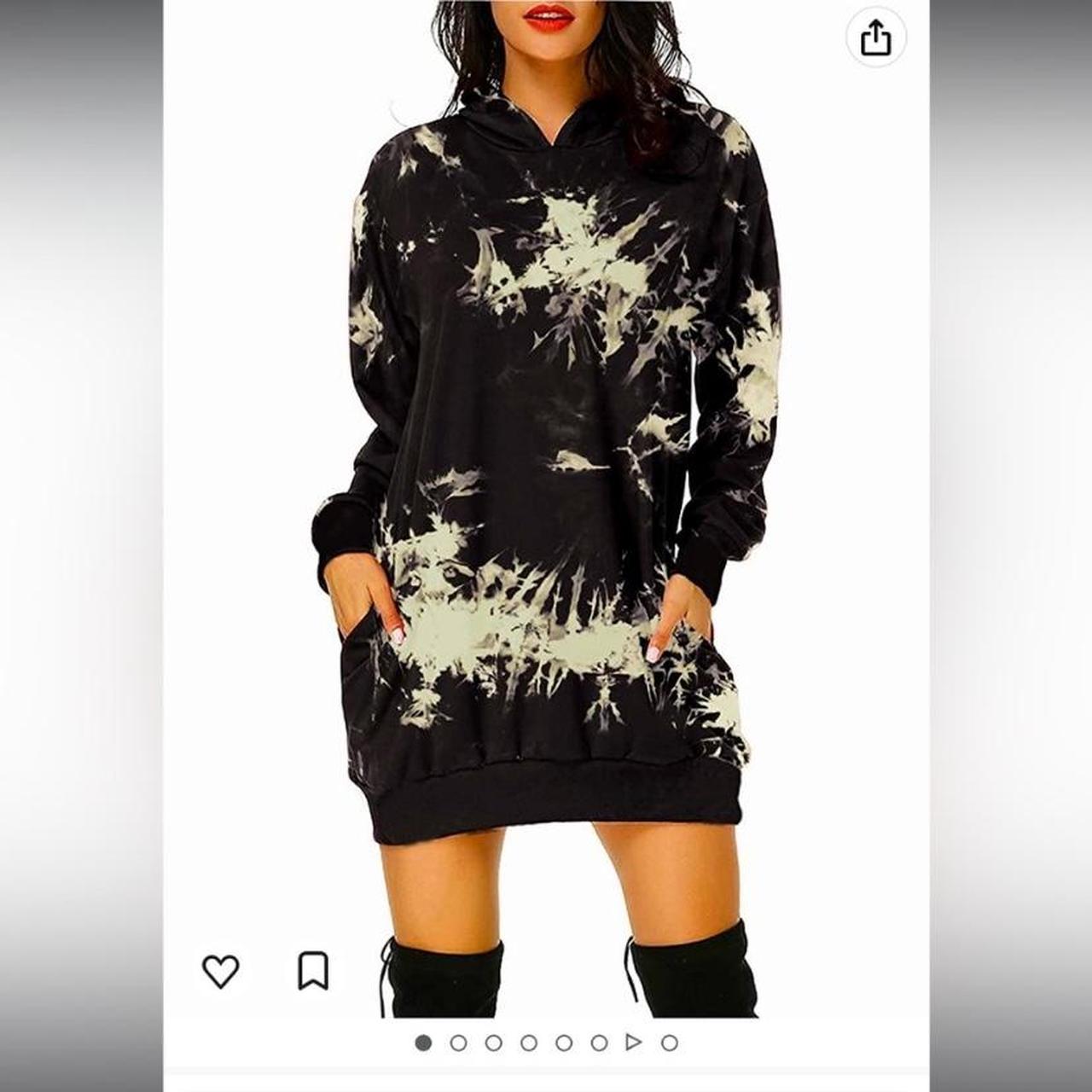 Oversized hoodie dress Offers welcome Depop