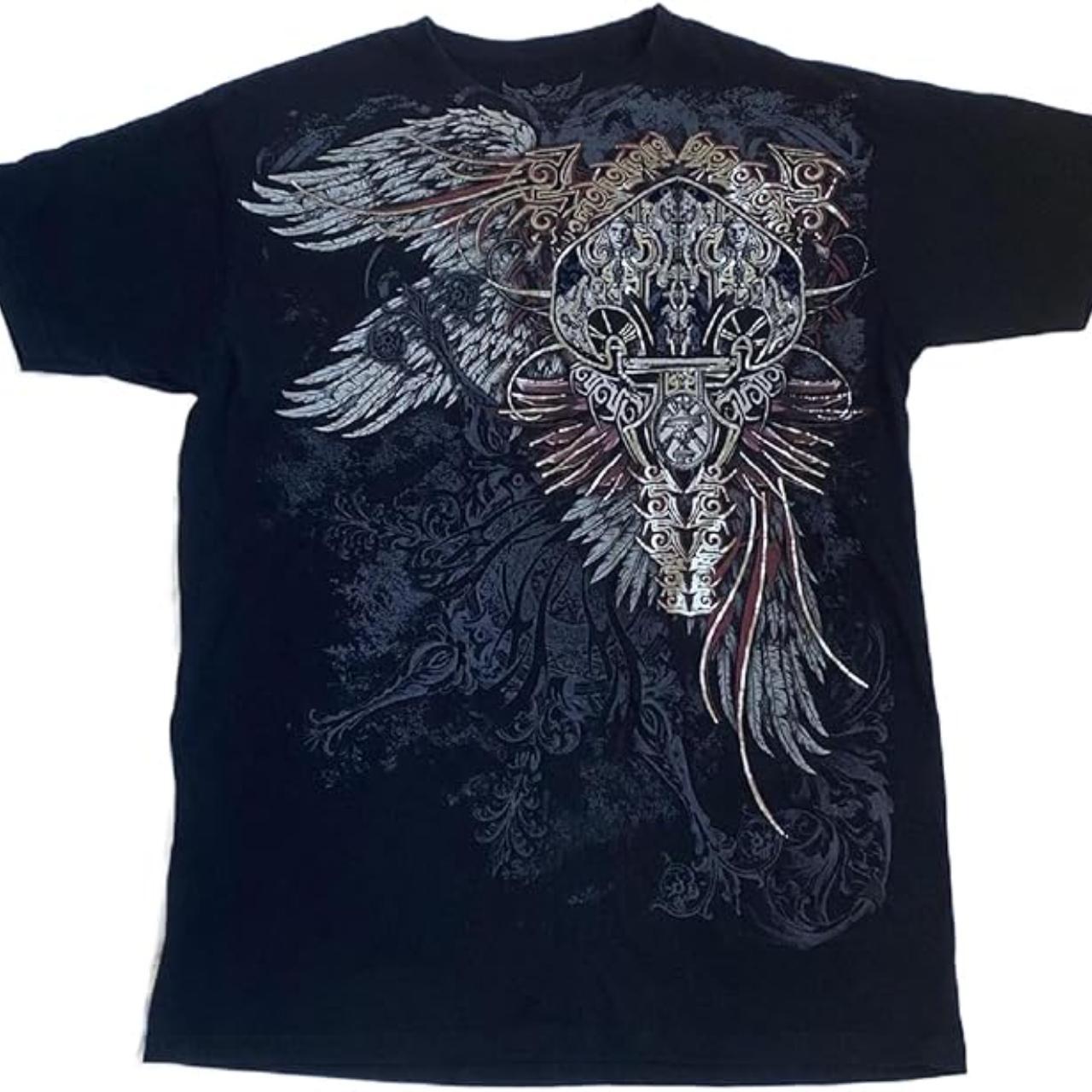 Grunge Graphic Tees for Women Y2k Vintage Gothic T | Depop