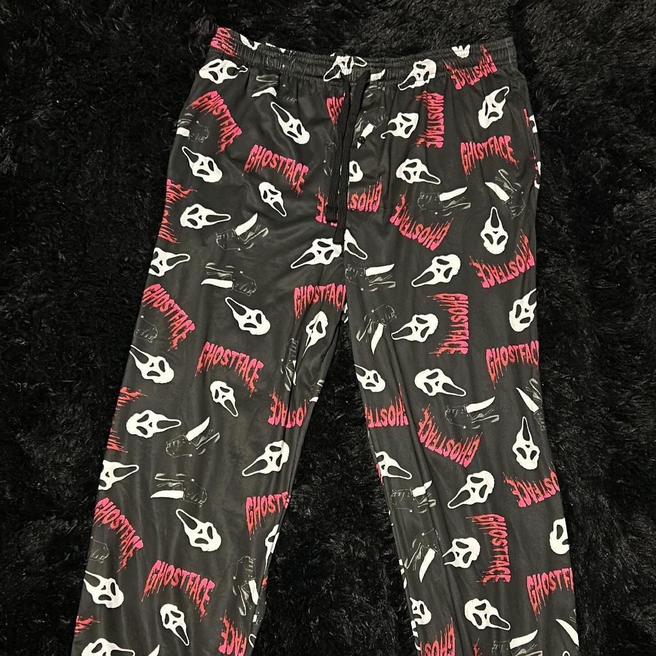 ghostface pajama pants (extra large) #spencers#hotopic - Depop