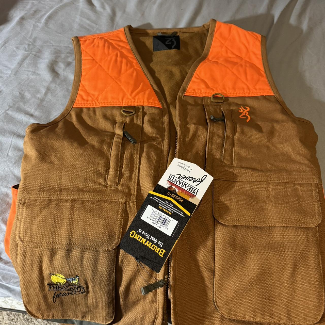 Browning Pheasants Forever Upland outlet Vest Size Large