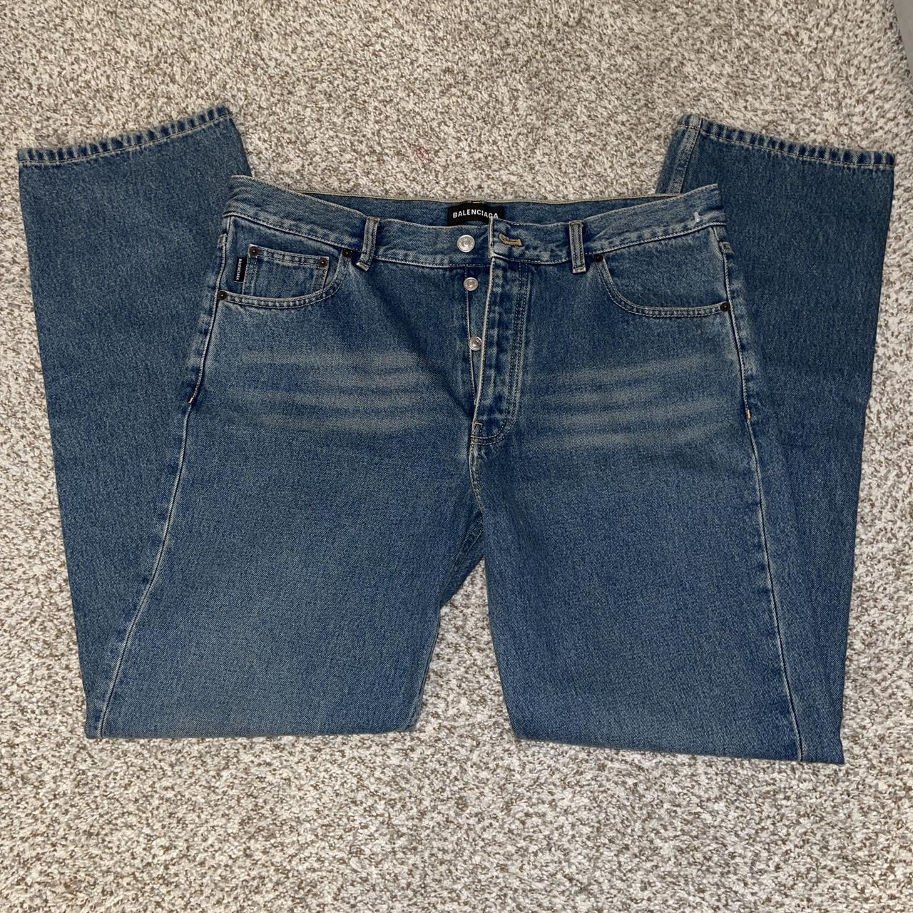 Balenciaga straight archetype SS18 Denim Jeans