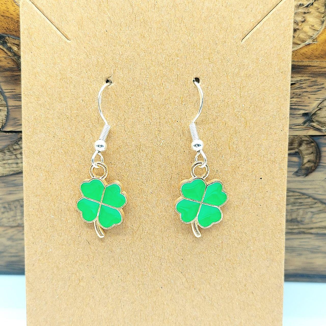 St patrick's day on sale earrings