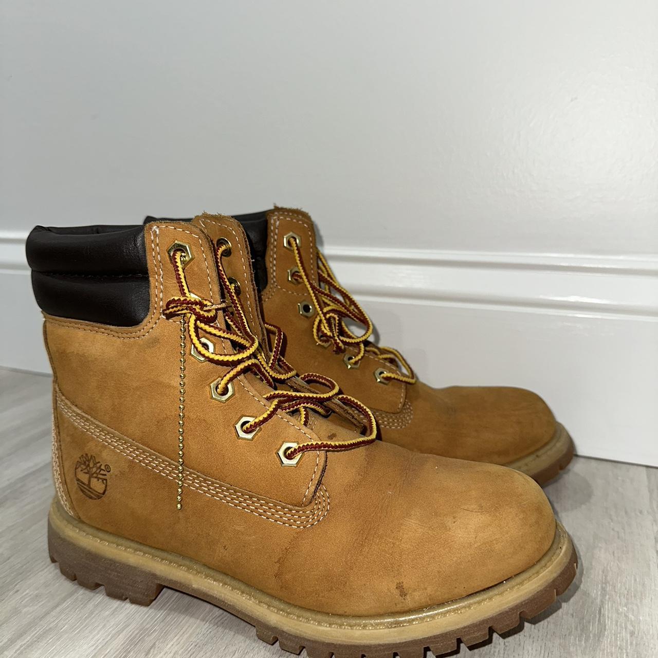 Classic Timberland boots. Tag is a men’s 6.5. In... - Depop