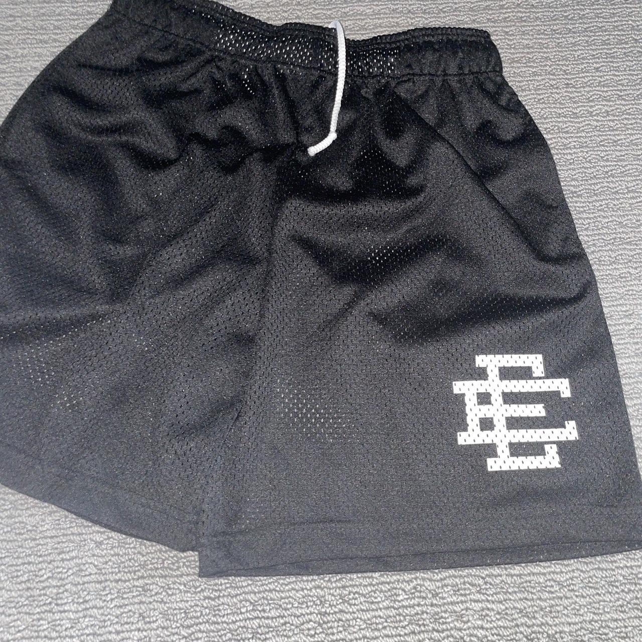 Eric Emanuel New Black & White Basic SS22 Shorts... - Depop