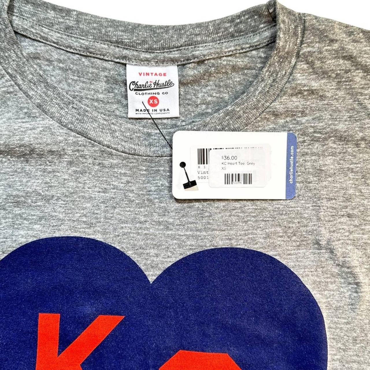 Charlie Hustle T-shirt heart logo becomes Kansas City brand