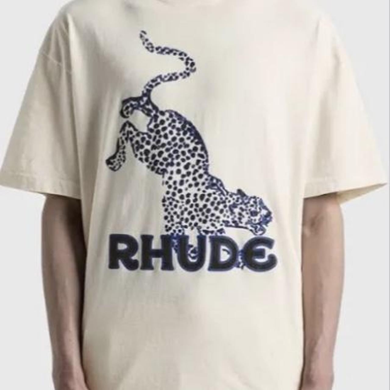 rhude tie dye shirt