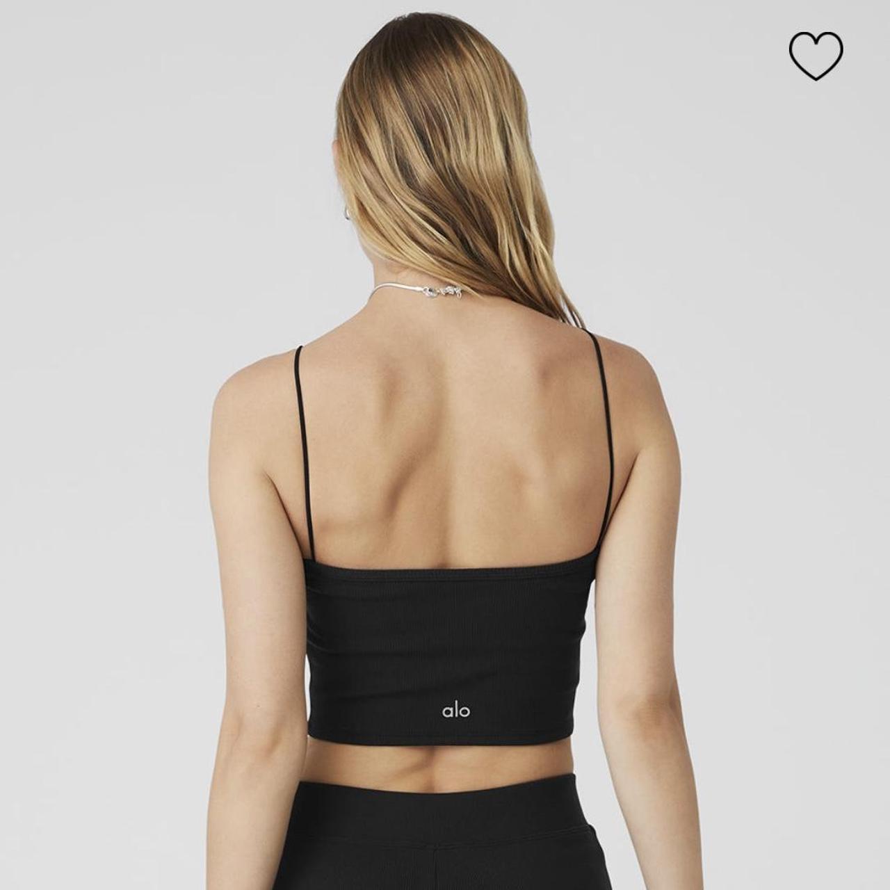 Alo Yoga Goddess Ribbed Bandeau Top White XS NWT SOLD OUT | eBay