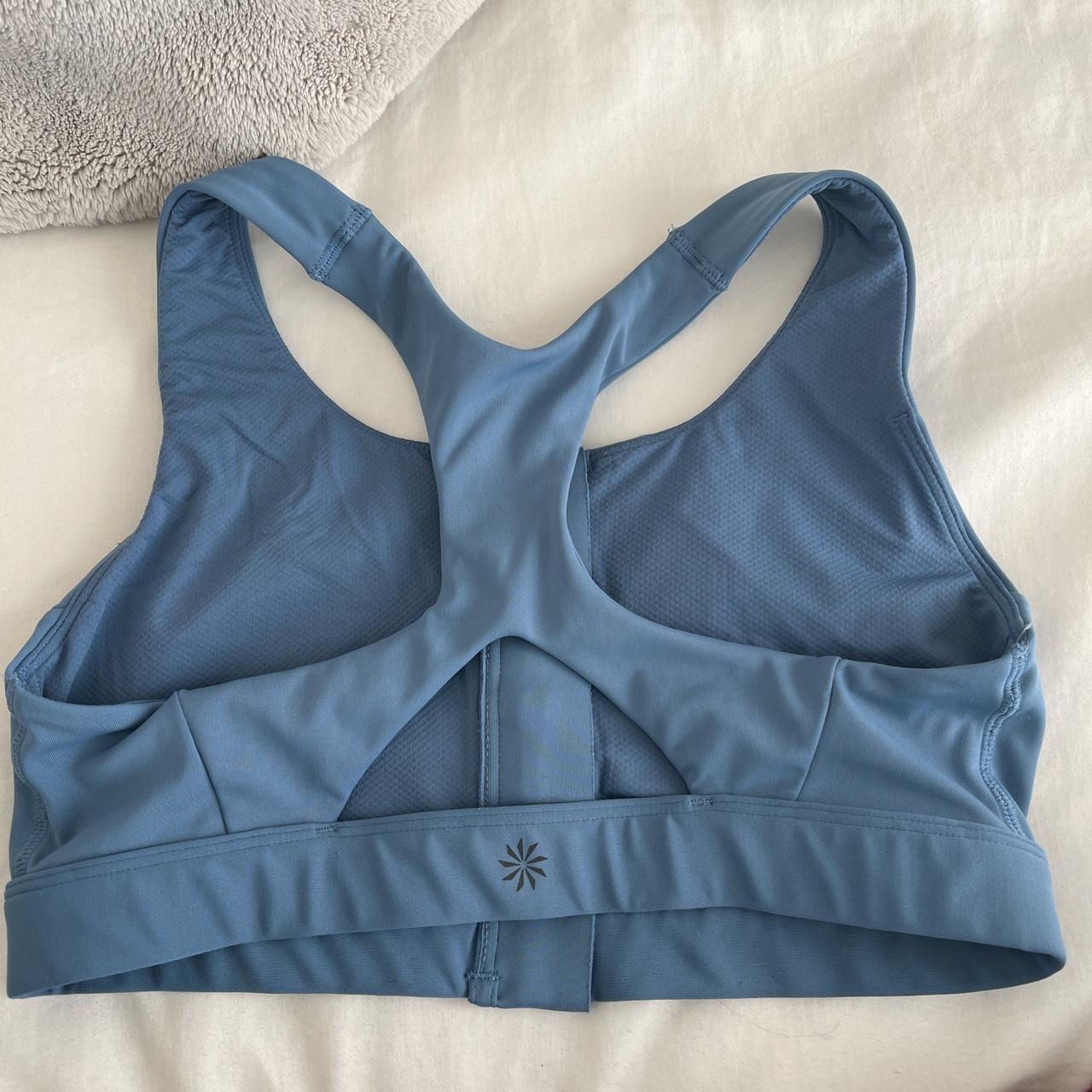 Zip Up Racer Back Sports Bra