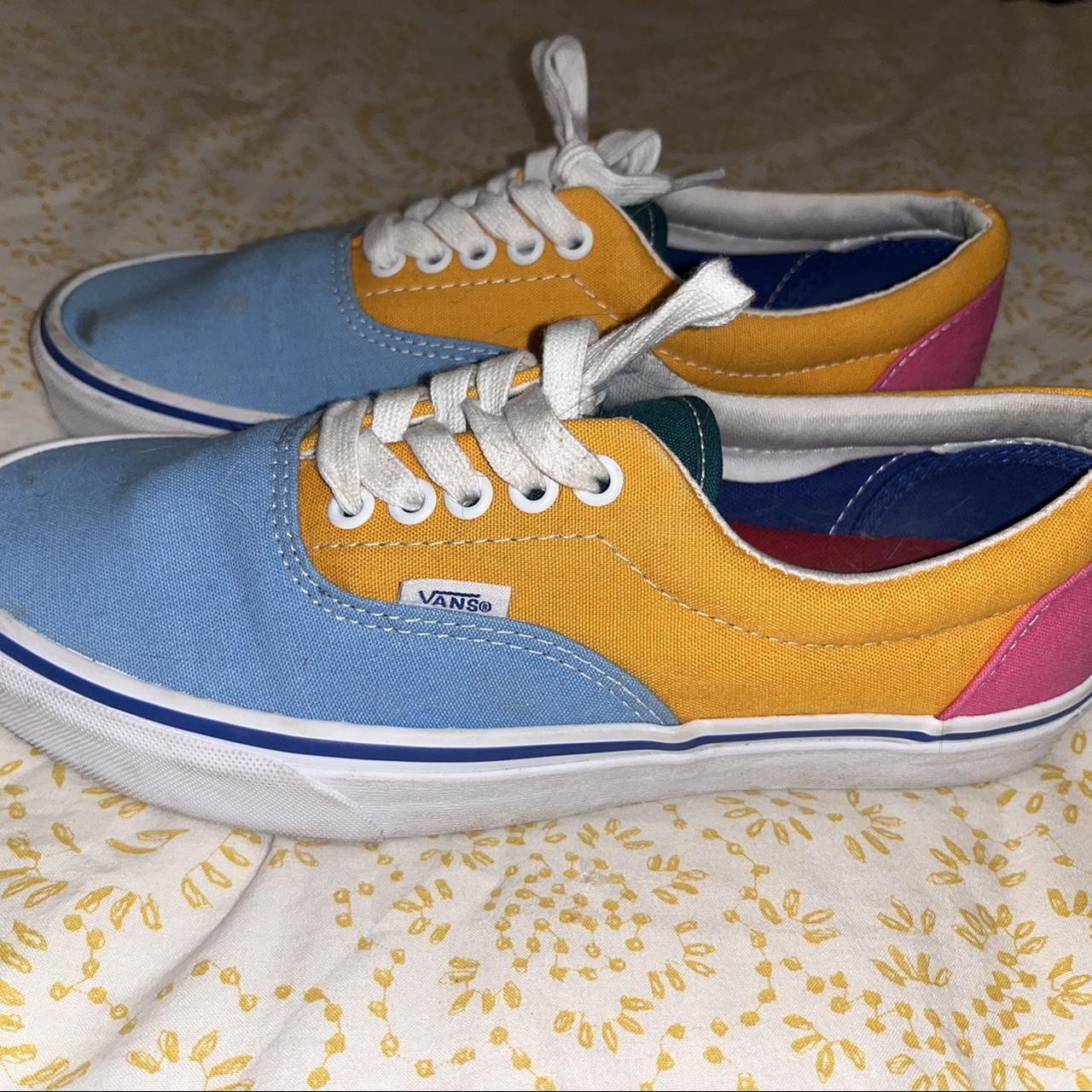 Multi Color Vans - Depop