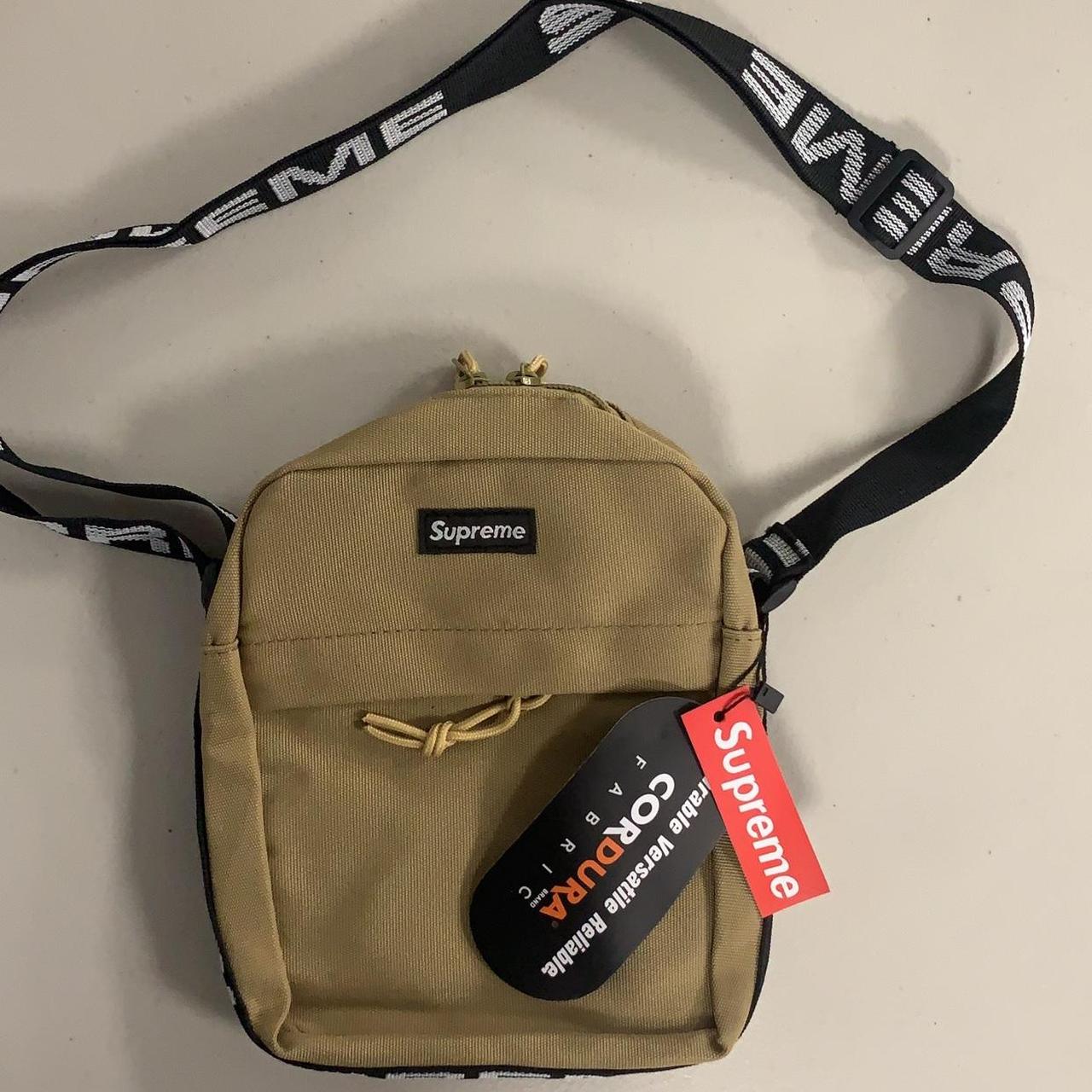 Supreme shoulder bag real cheap vs fake